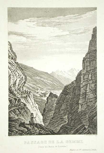 Passage de la Gemmi / .