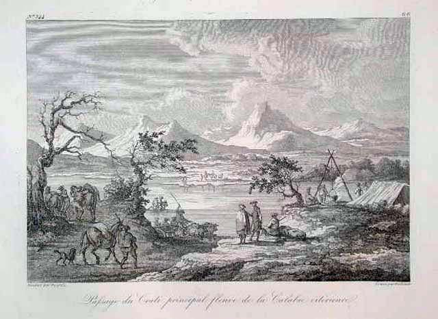 Passage du Crati, principal fleuve de la Calabre citérieure.