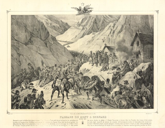 Passage du Mont S. Bernard 20 mai 1800