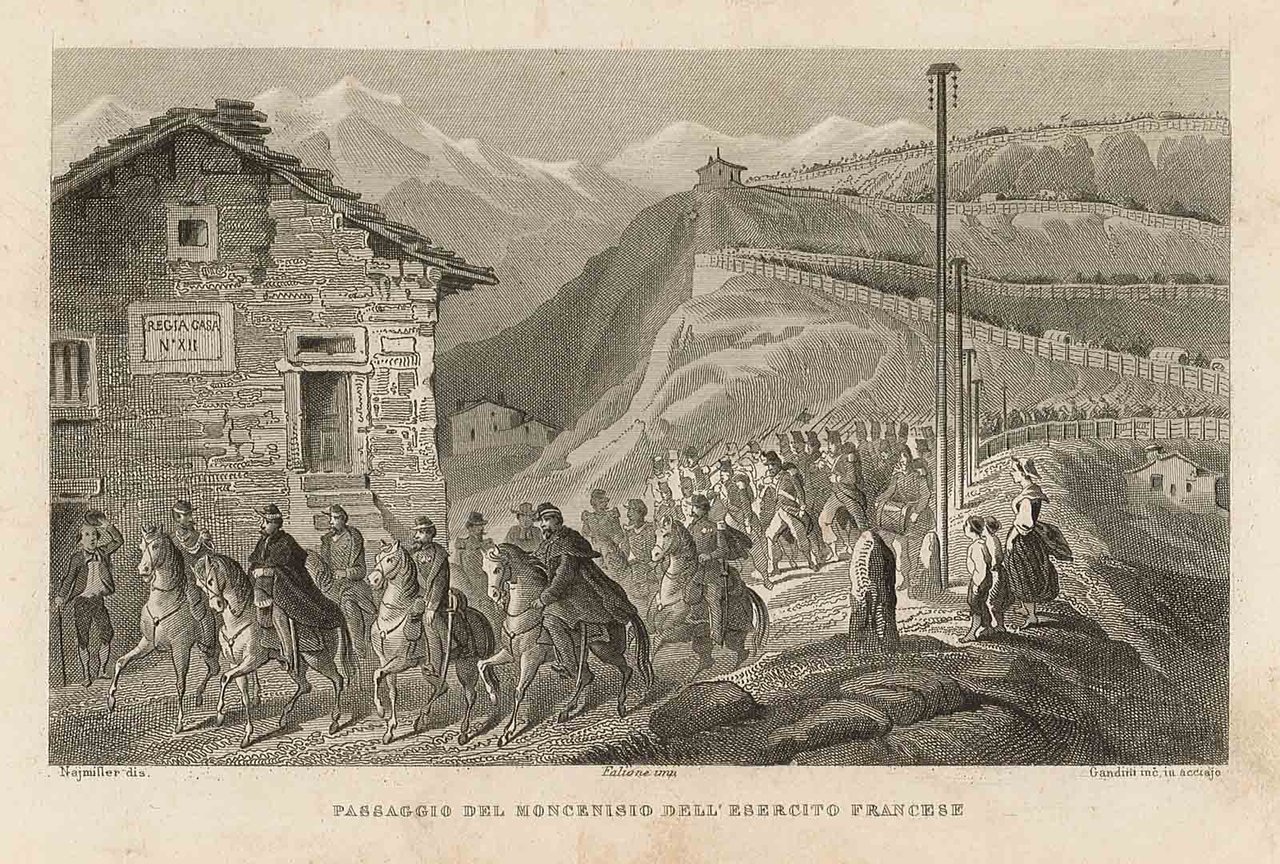 Passaggio del Moncenisio dell' esercito Francese | Immagine principale