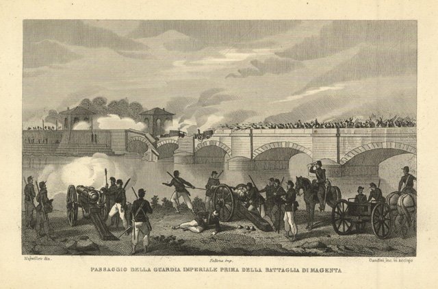 Passaggio della guardia imperiale prima della battaglia di Magenta | Immagine principale