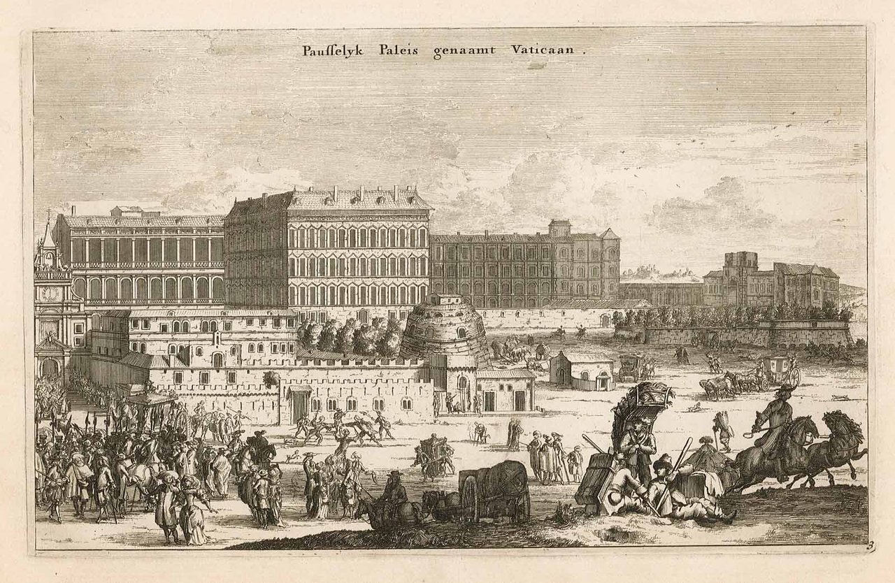 Pausselyk Paleis genaamt Vaticaan