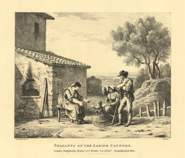 Peasants of the Sabine country