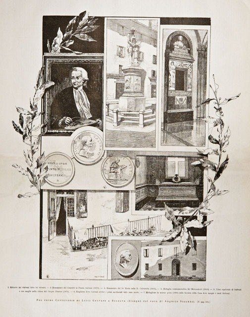 Pel primo Centenario di Luigi Galvani a Bologna