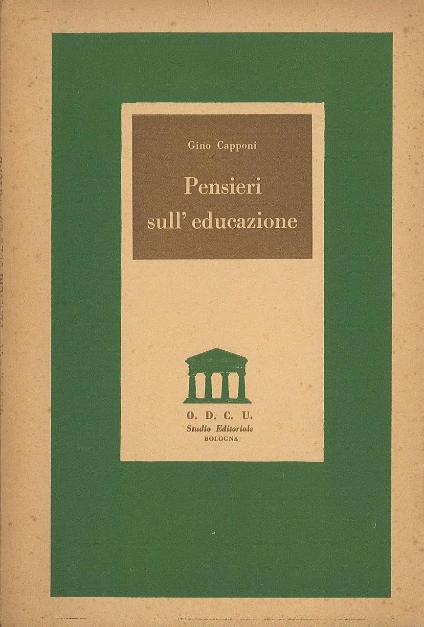 Pensieri sull'educazione