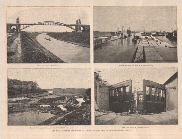 Per l'inaugurazione del canale del Baltico