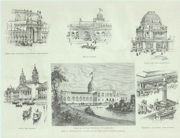 Per la Esposizione universale di Chicago