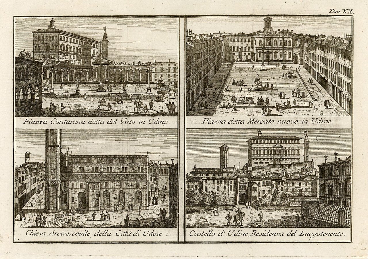 Piazza Contarena . - Piazza detta del Mercato . - …