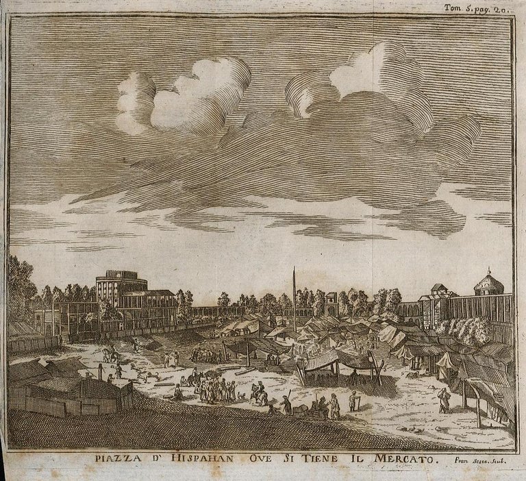 Piazza d'Hispahan Ove Si Tiene Il Mercato | Immagine Gallery 2