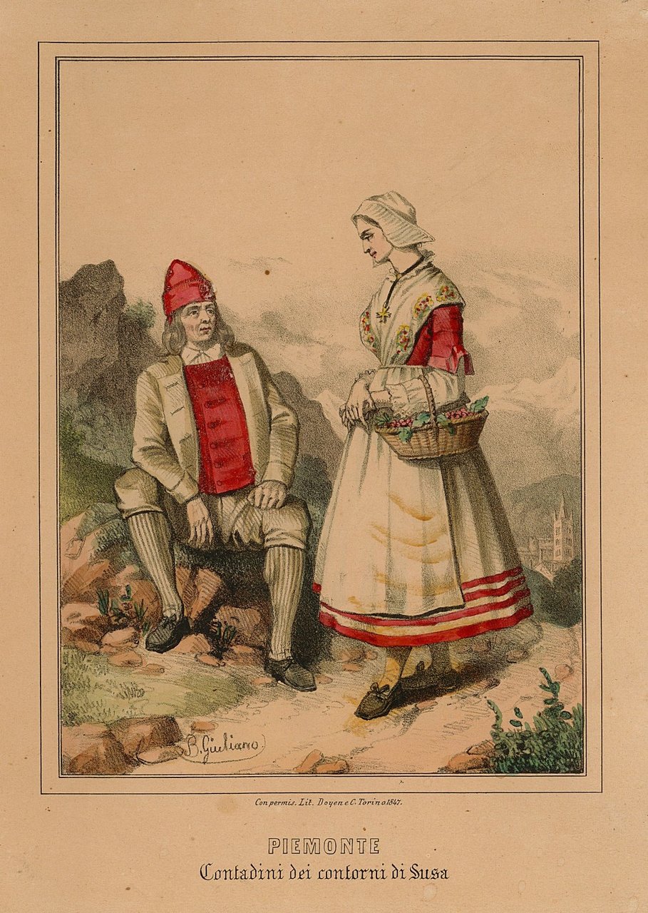 Piemonte - Contadini dei contorni di Susa