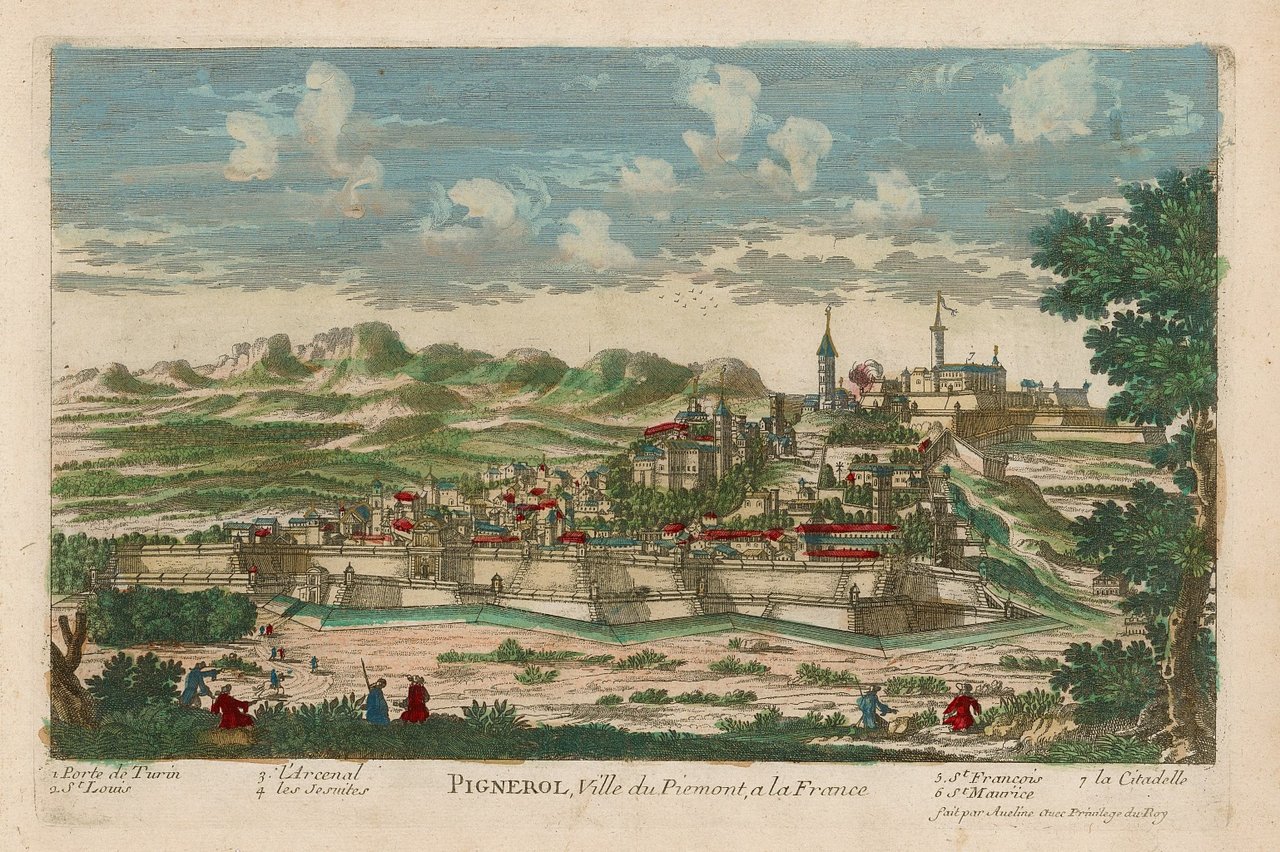 Pignero, Ville du Piemont, a la France