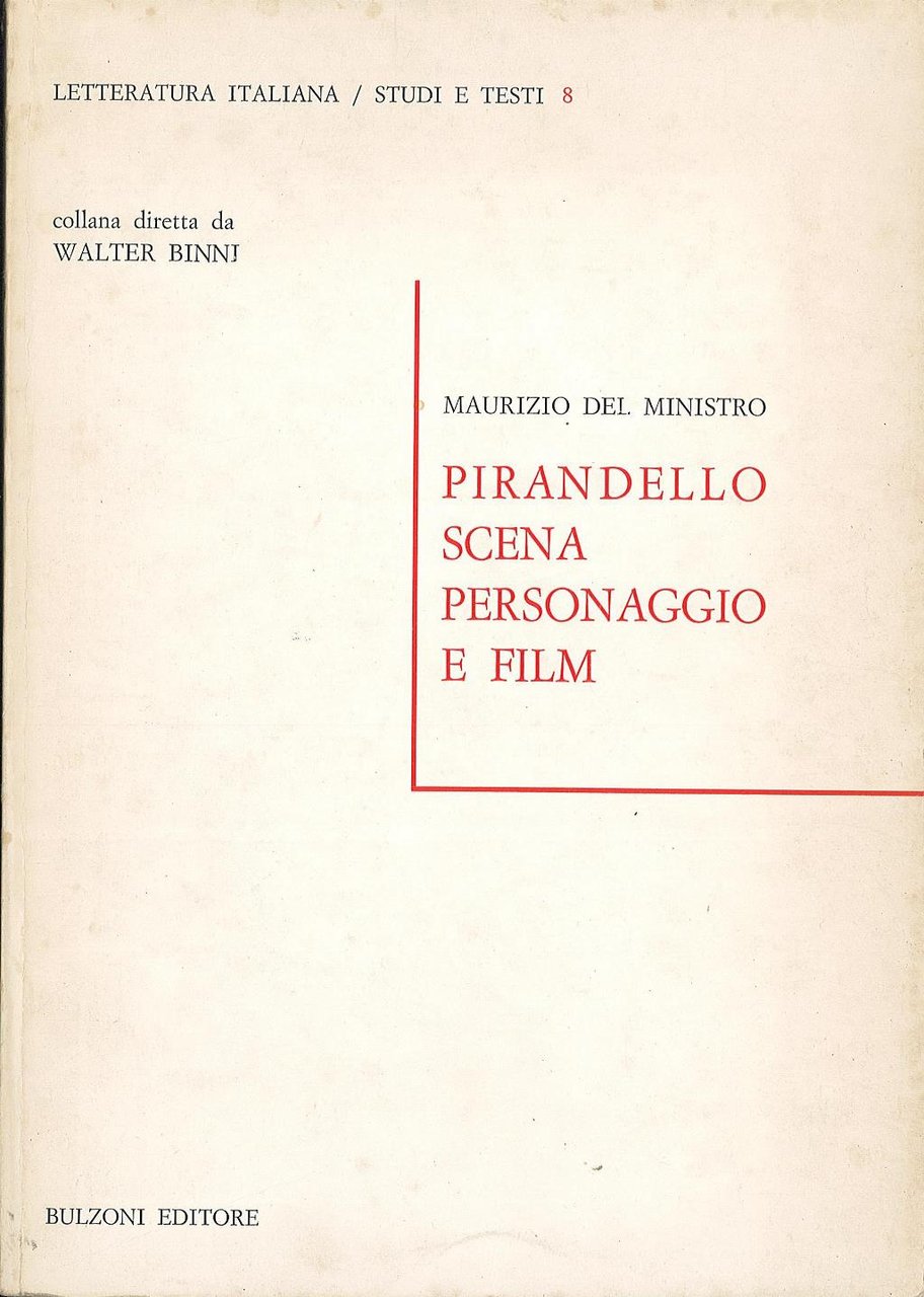 Pirandello scena personaggio e film