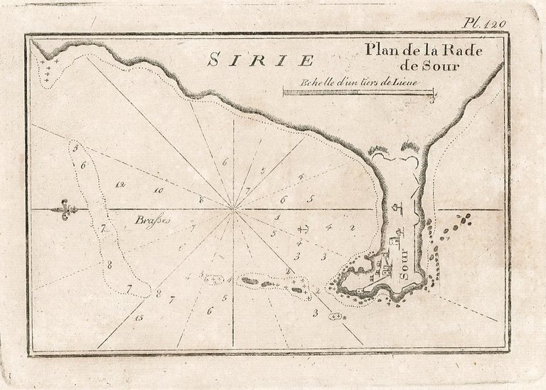 Plan de la Rade de Sour | Immagine Gallery 2