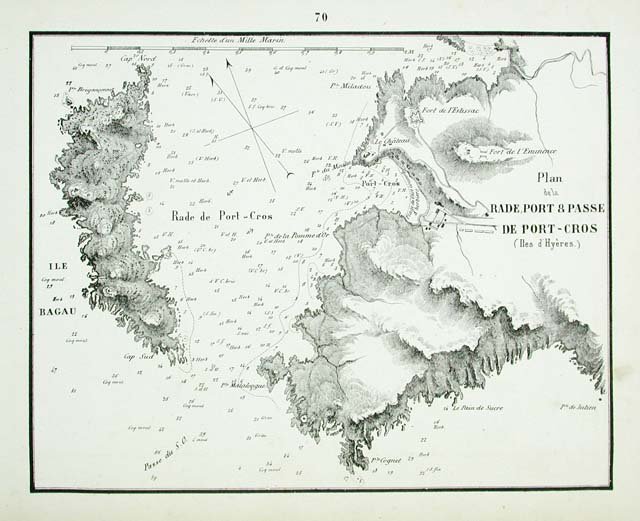 Plan / de la Rade Port & Passe de Port …