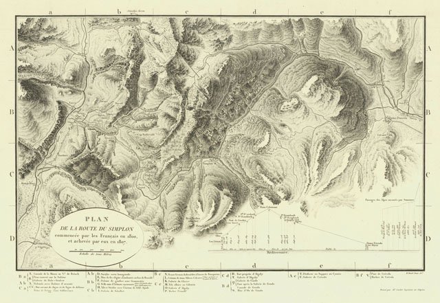 Plan / de la route du Simplon | Immagine principale