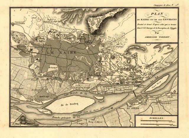 Plan du Kaire et de ses environs | Immagine principale