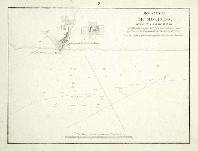 Plan / du mouillage de Tarifa