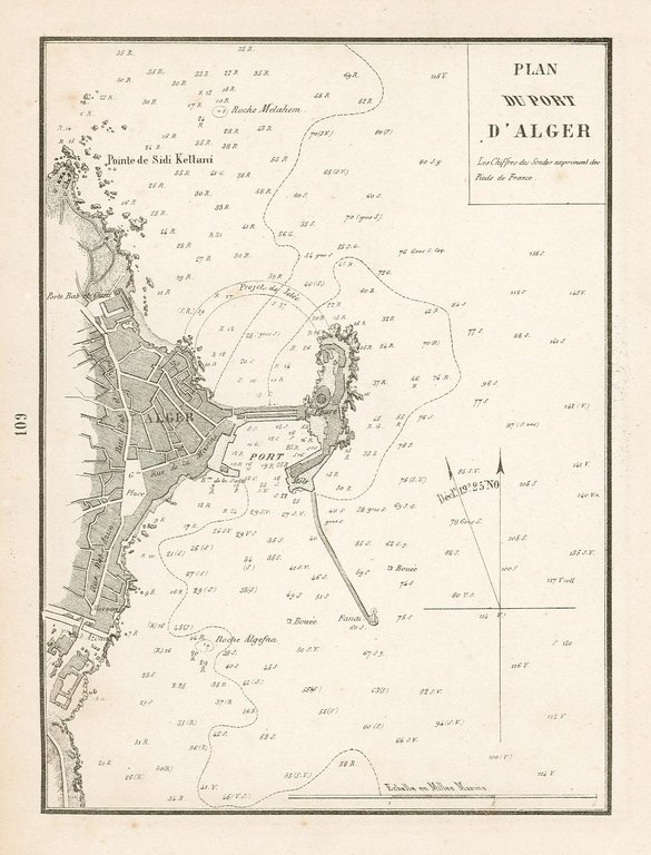 Plan / du port d' Alger | Immagine Gallery 2