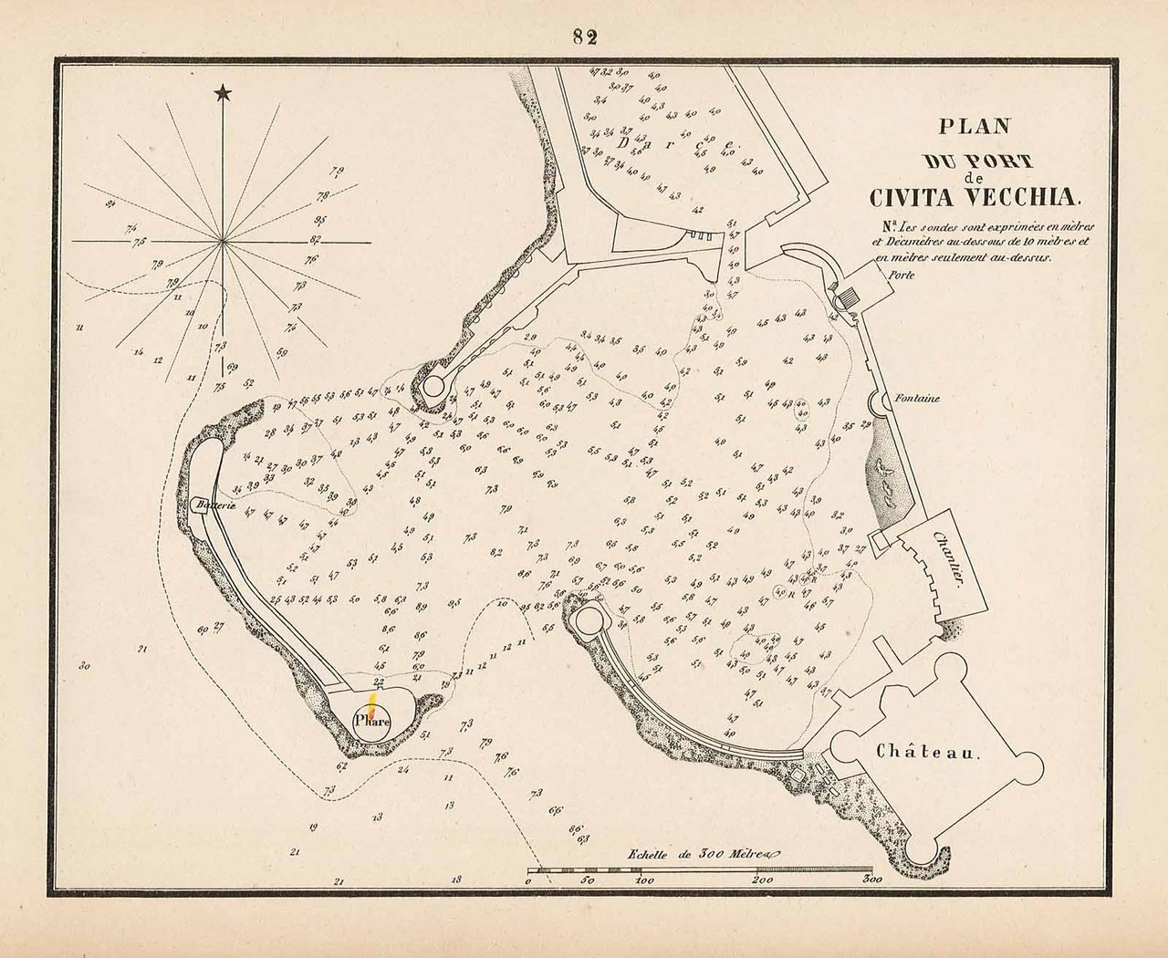 Plan / du port de Civita Vecchia | Immagine principale