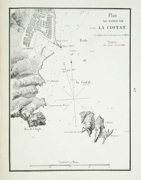 Plan / du port de la Ciotat