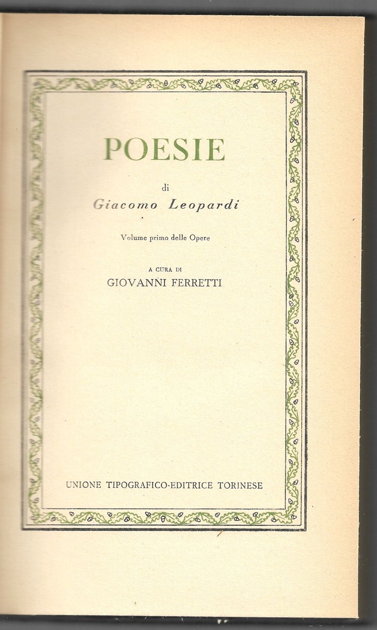 Poesie