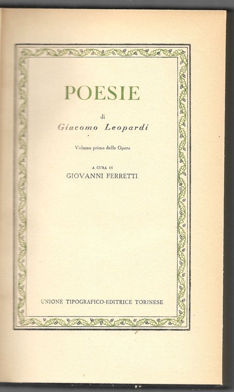 Poesie