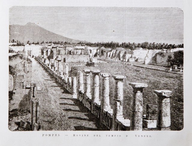 Pompei.- Rovine del tempio di Venere