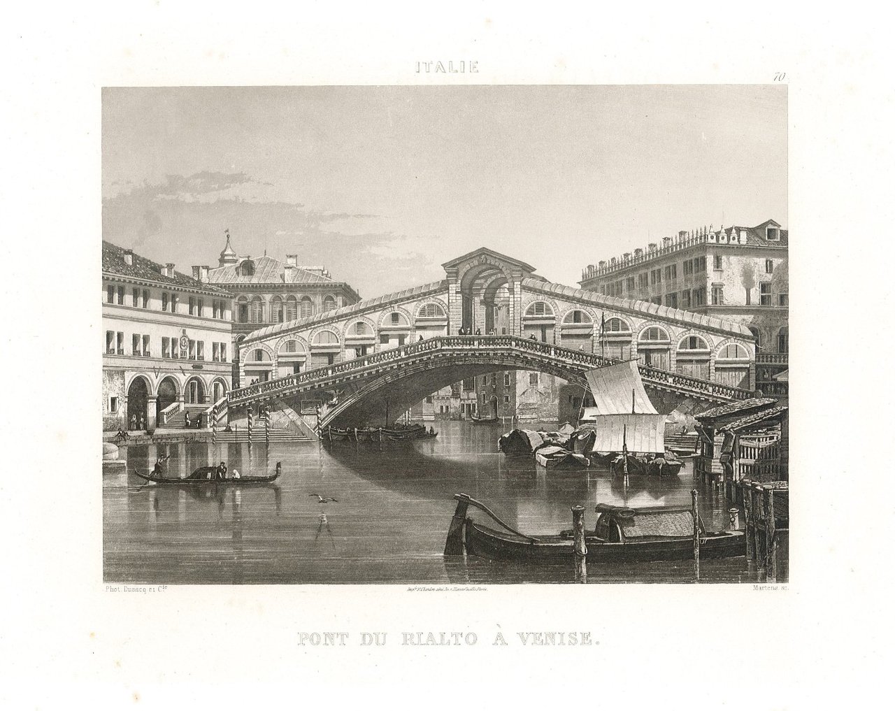 Pont du Rialto, à Venise