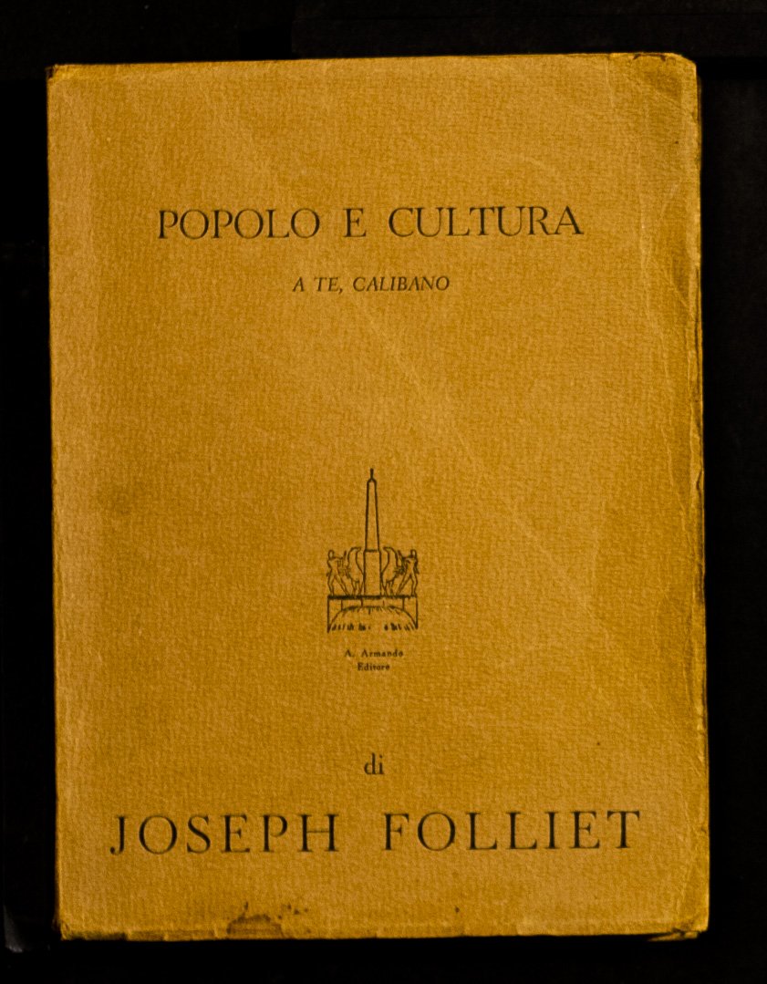 Popolo e cultura - A te, Calibano