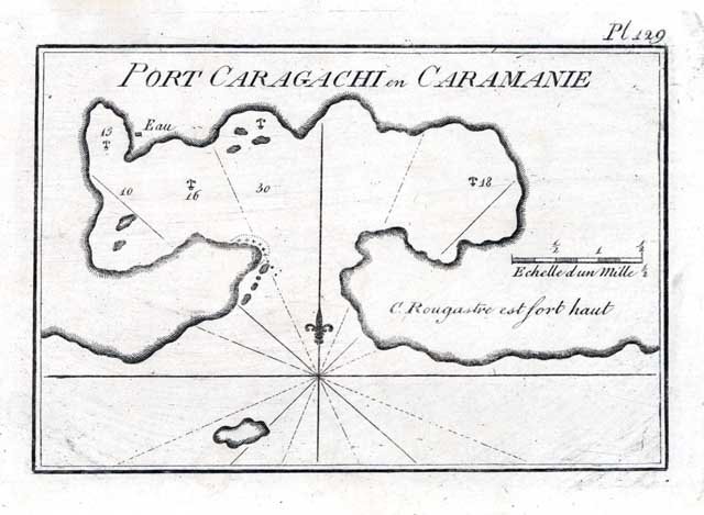 Port Caragachi en Caramanie