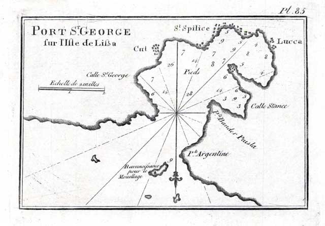 Port St. George sur l'Isle de Lissa