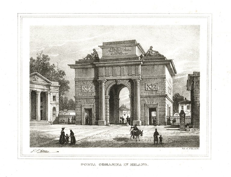 Porta Comasina in Milano