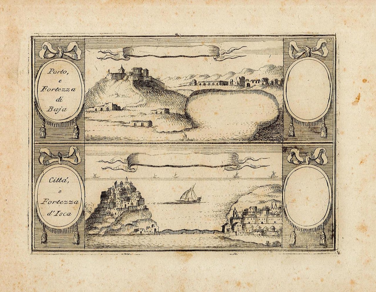 Porto e Fortezza di Baja - Città, e Fortezza d'Ischia