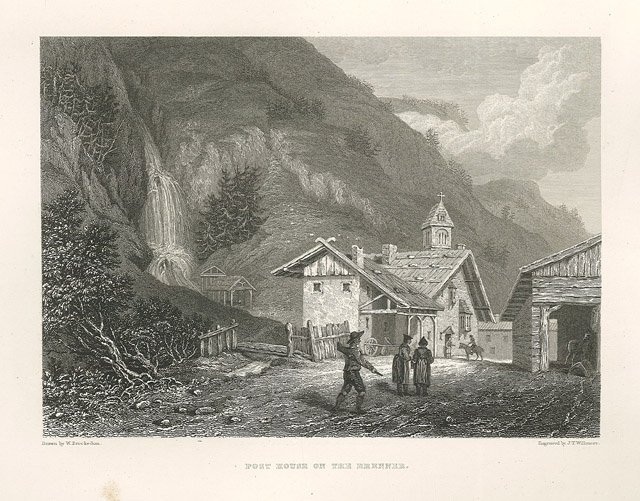 Post house on the Brenner