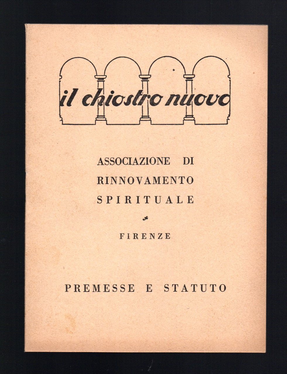 Premesse e statuto