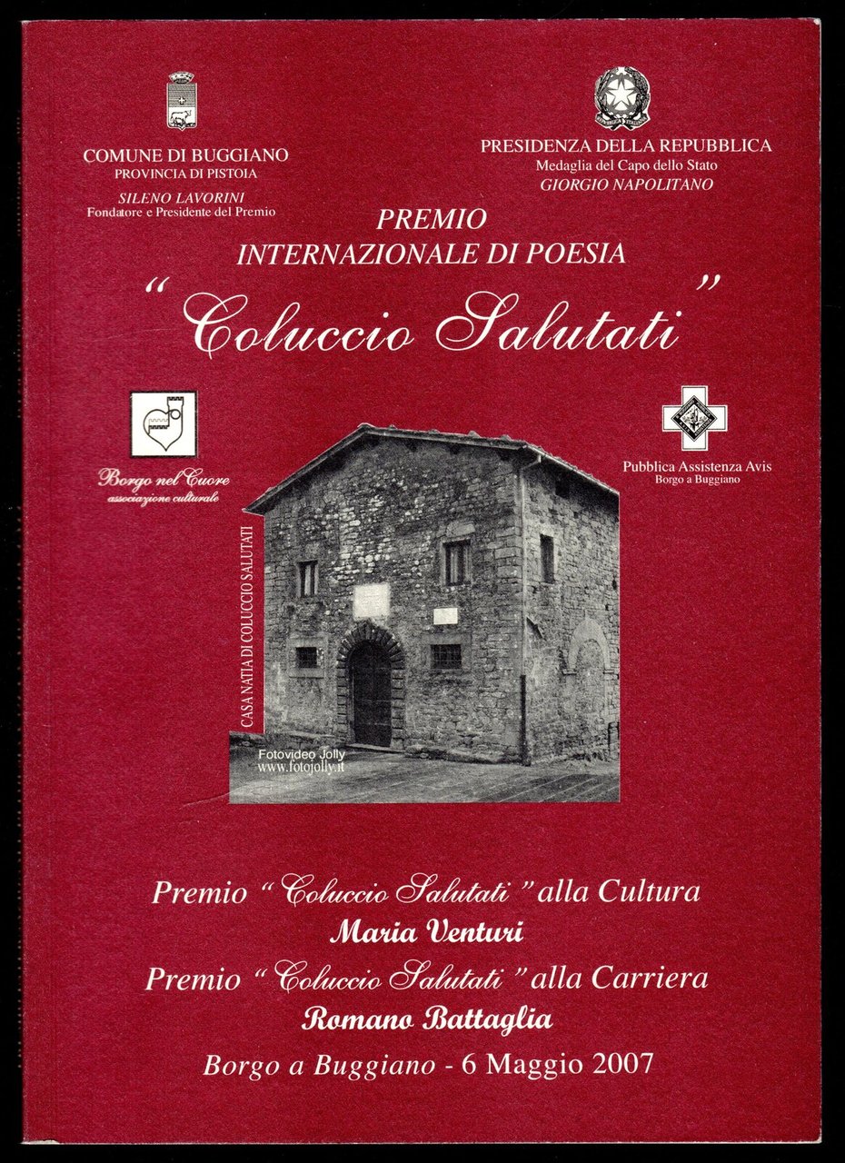 Premio Internazionale di Poesia Coluccio Salutati