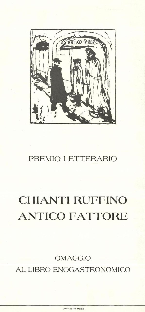 Premio letterario Chianti Ruffino antico fattore