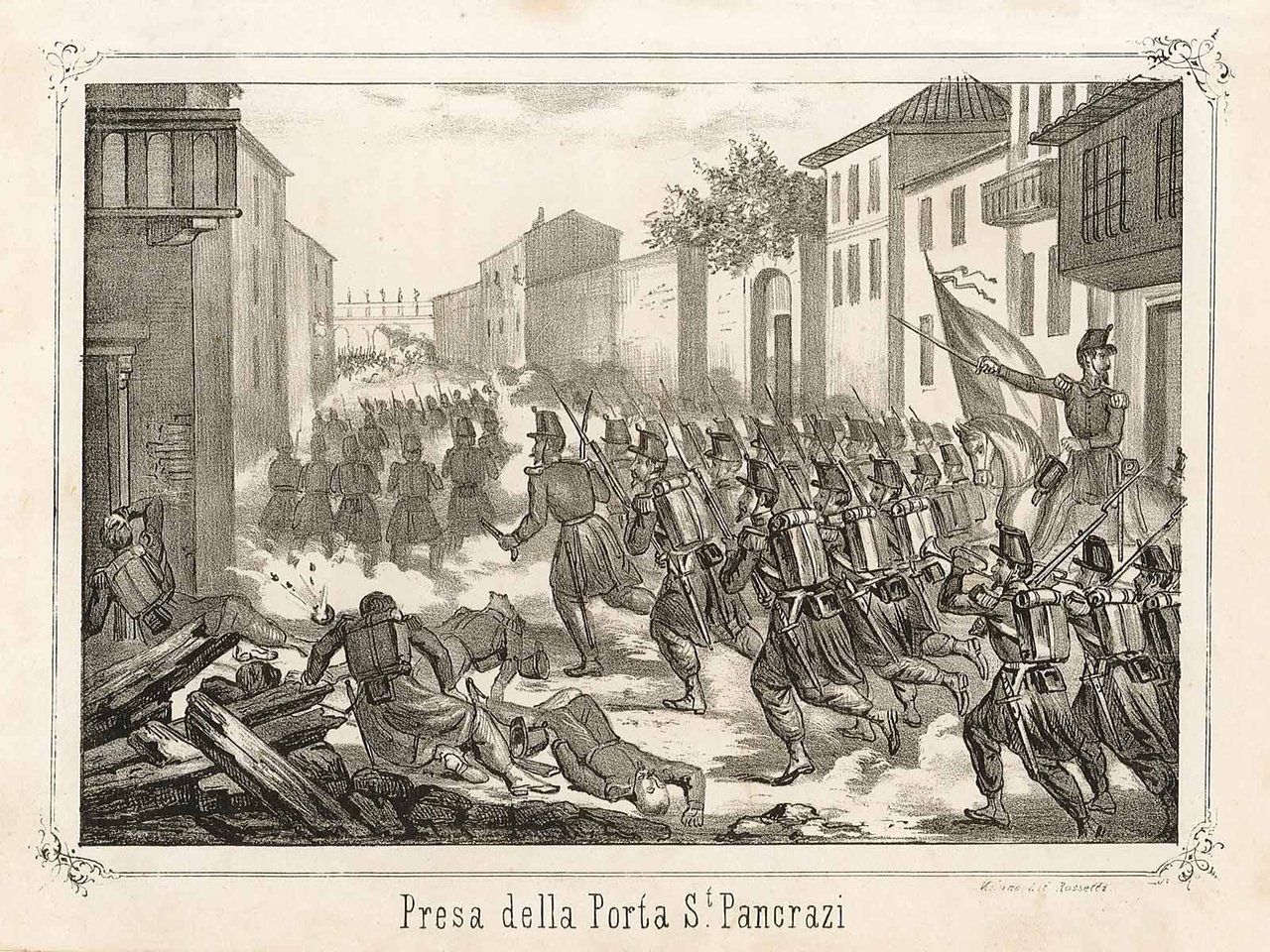 Presa della Porta S.t Pancrazi
