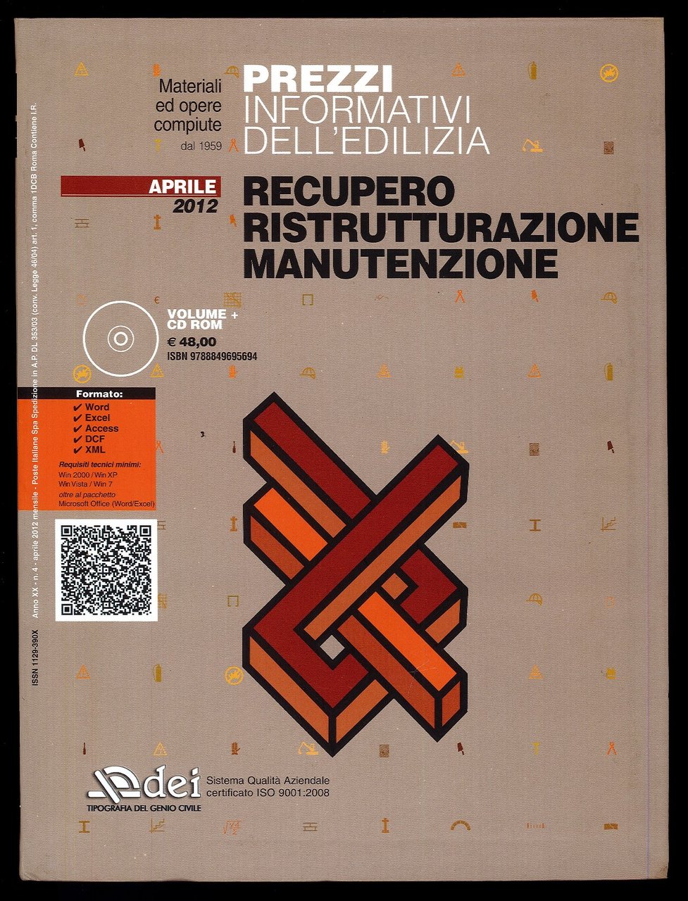 Prezzi informativi dell'edilizia recupero ristrutturazioni manutenzione. Aprile 2012 | Immagine principale