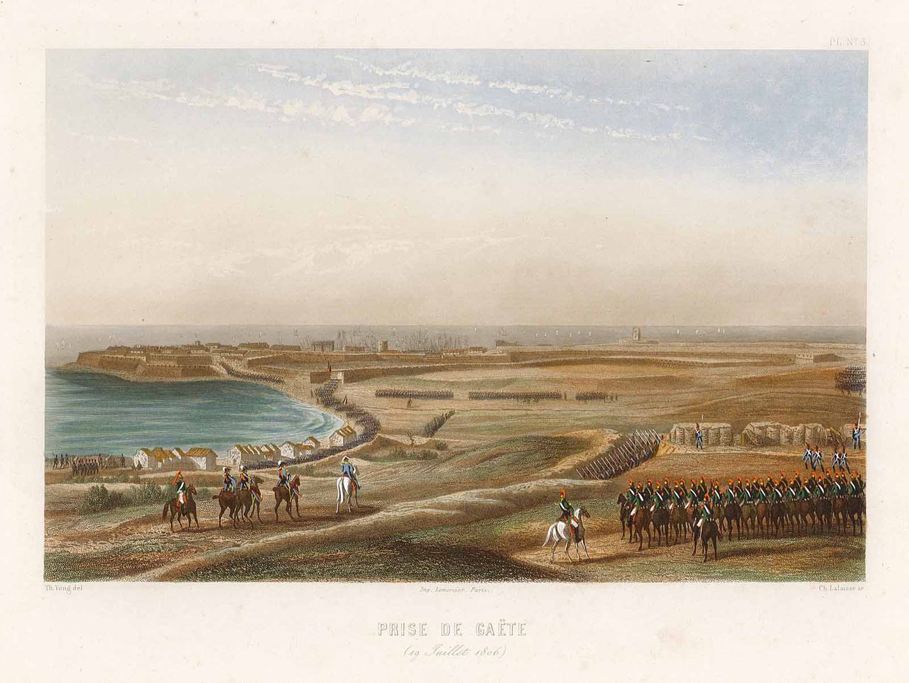 Prise de Gaete (19 Juillet 1806)