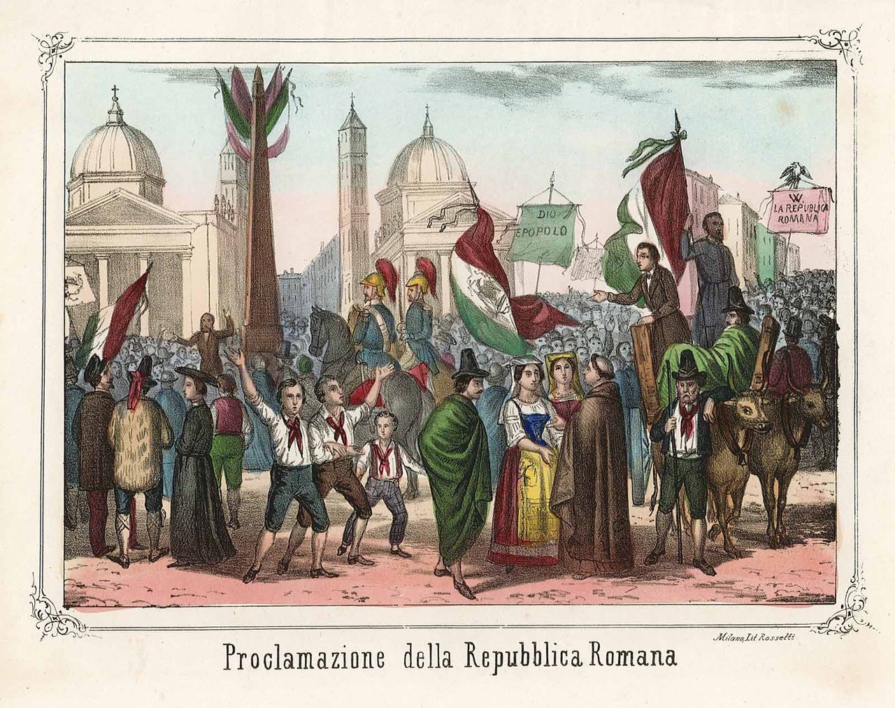 Proclamazione della Repubblica Romana