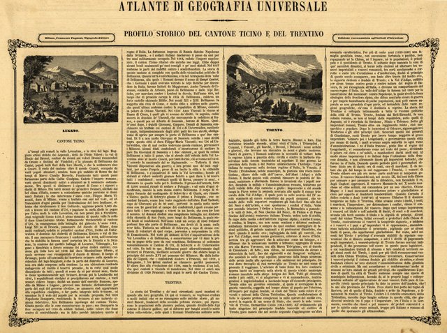 Profilo storico del Canton Ticino e del Trentino