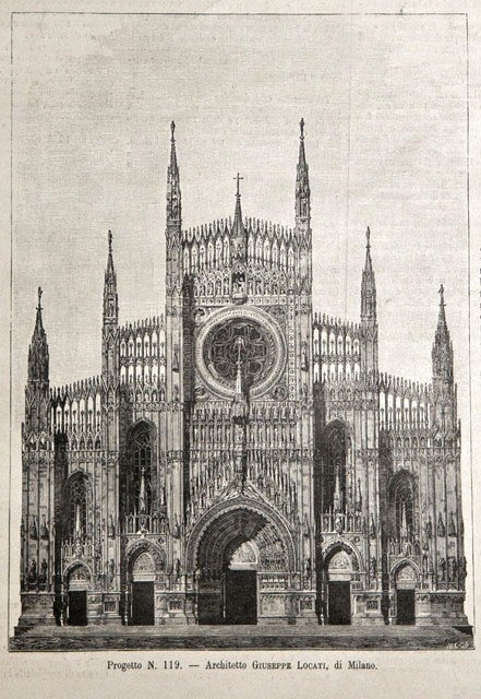 Progetto N. 119, Architetto Giuseppe Locati, di Milano