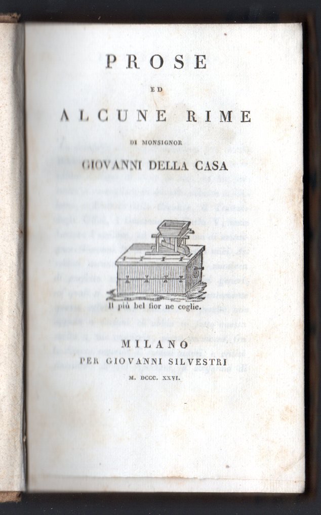 Prose ed alcune rime di Monsignor Giovanni della Casa
