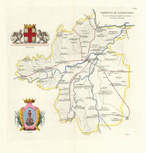 Provincia di Alessandria.