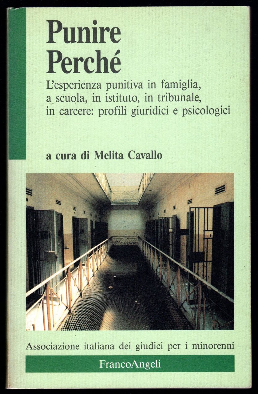 Punire perchè. L'esperienza punitiva in famiglia, a scuola, in istituto, … | Immagine principale