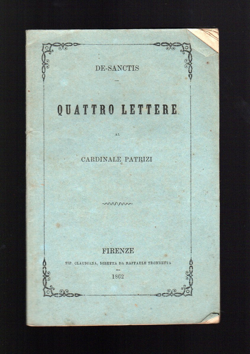 Quattro lettere al Cardinale Patrizi
