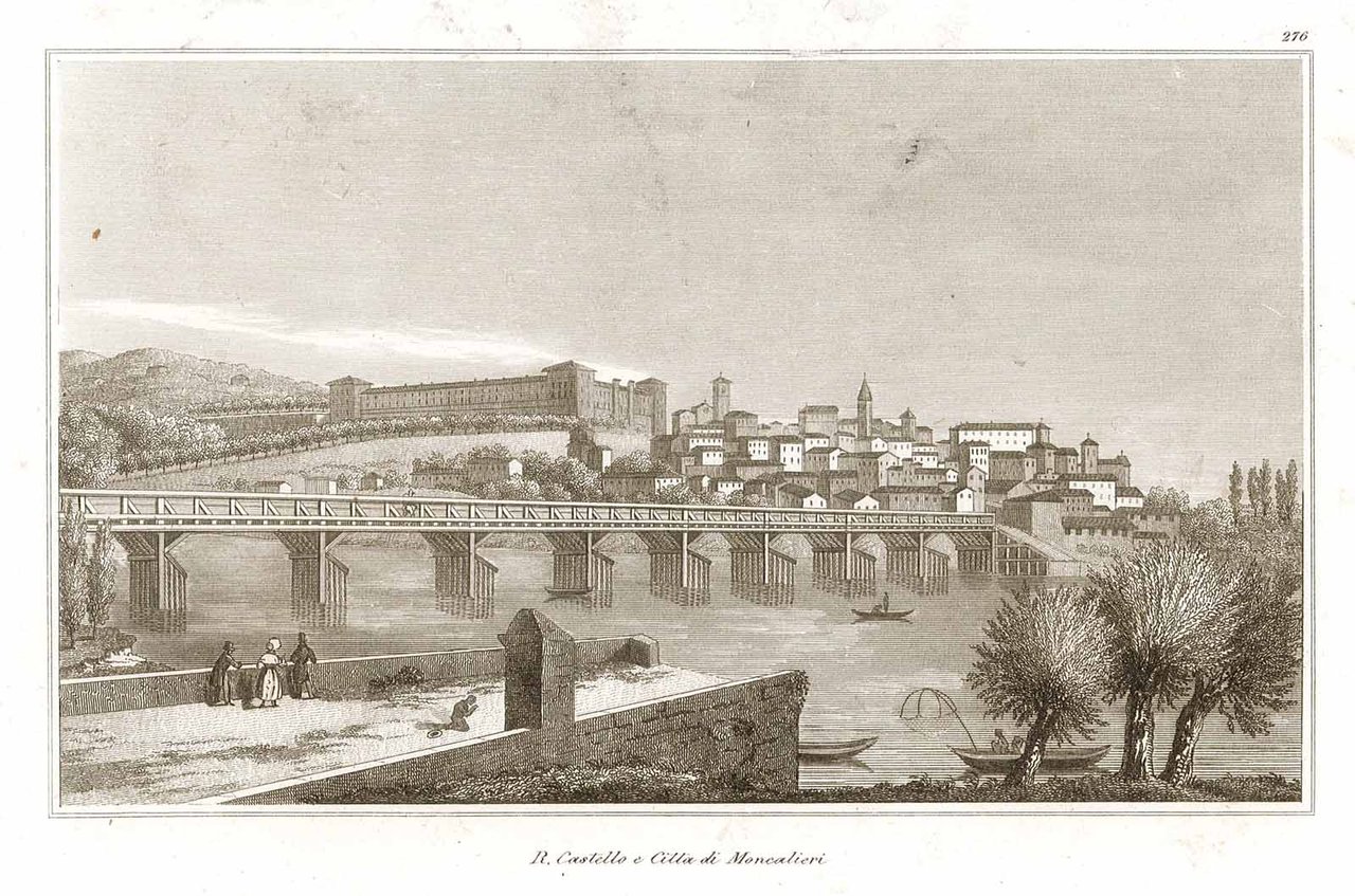 R. Castello e città di Moncalieri