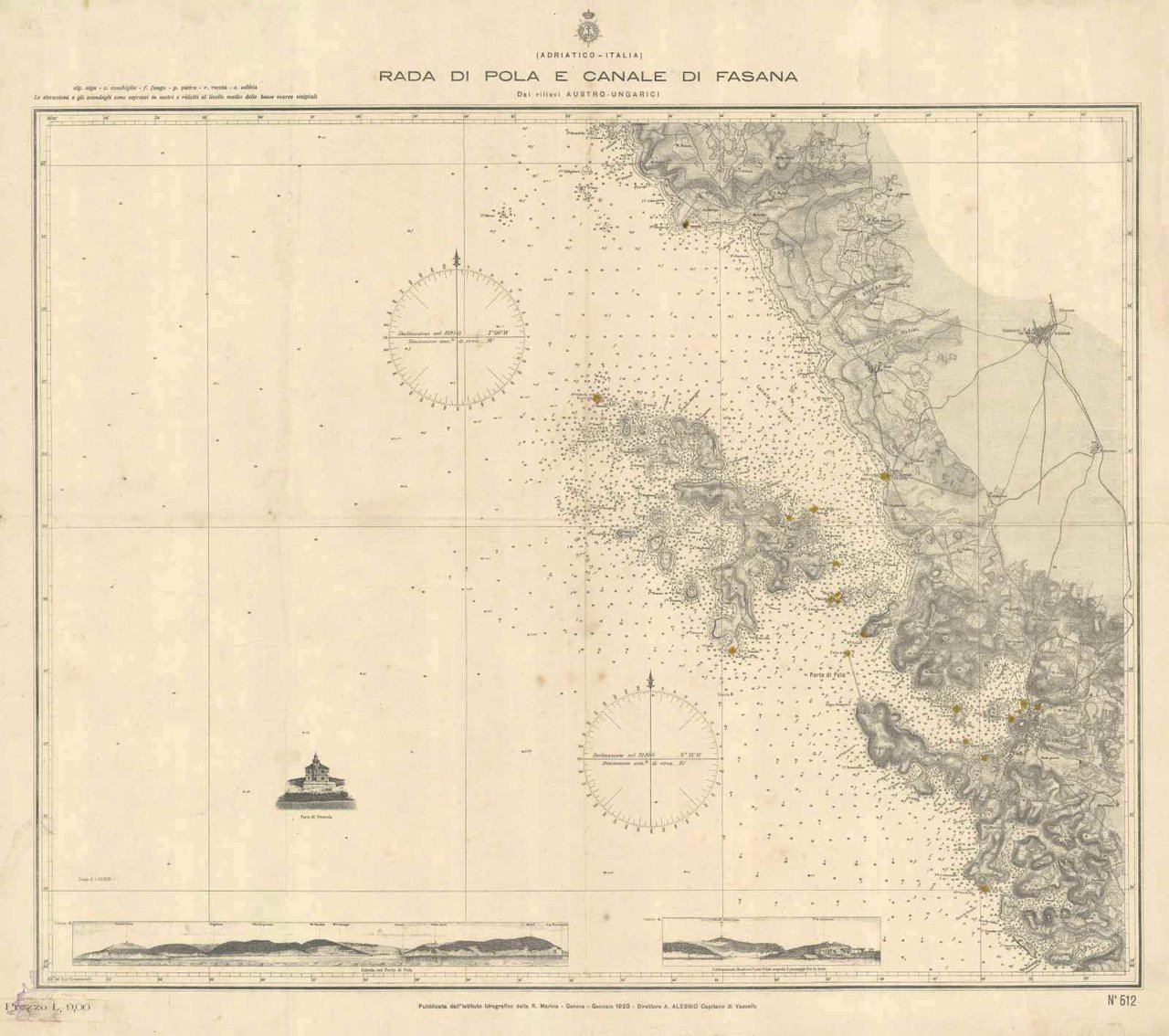Rada di Pola e Canale di Fasana | Immagine principale