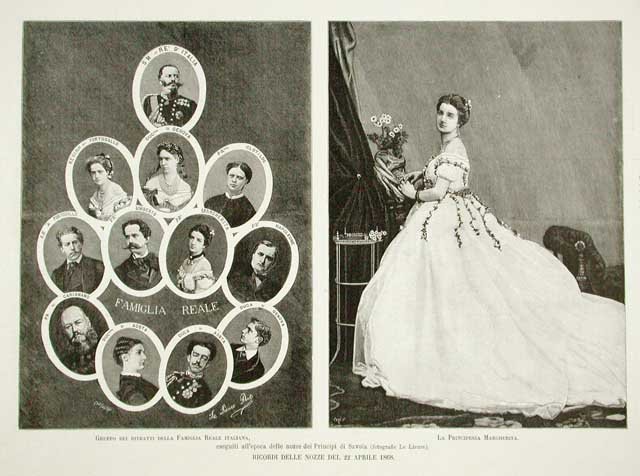Ricordi delle nozze del 22 aprile 1868